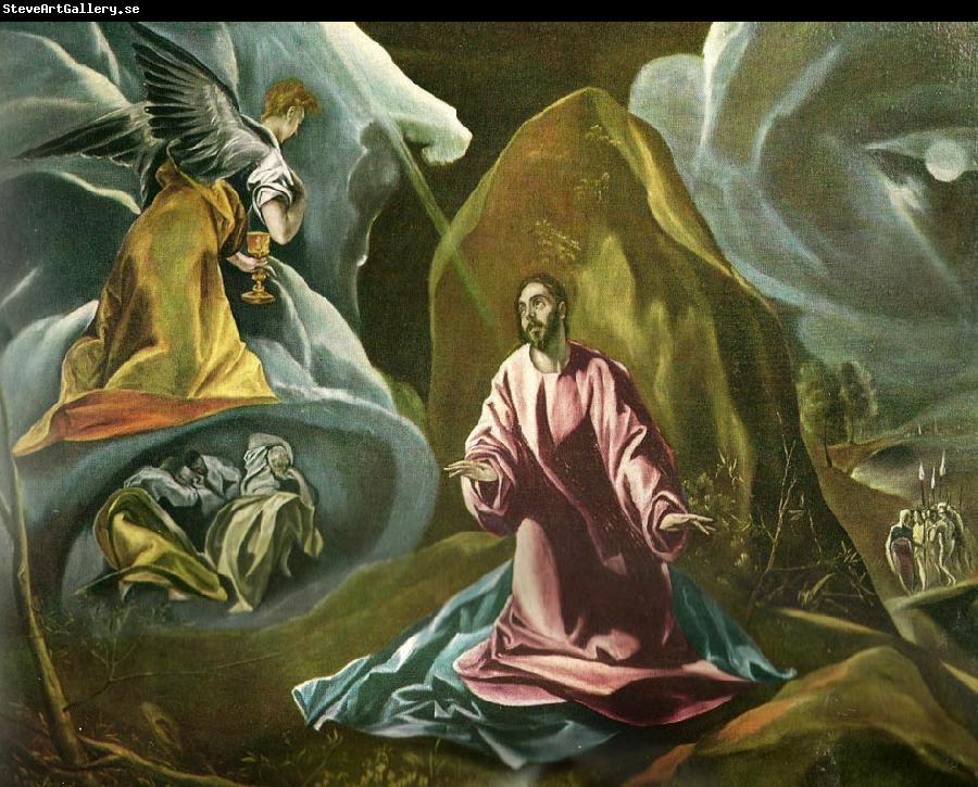 El Greco christ on the mount of olives